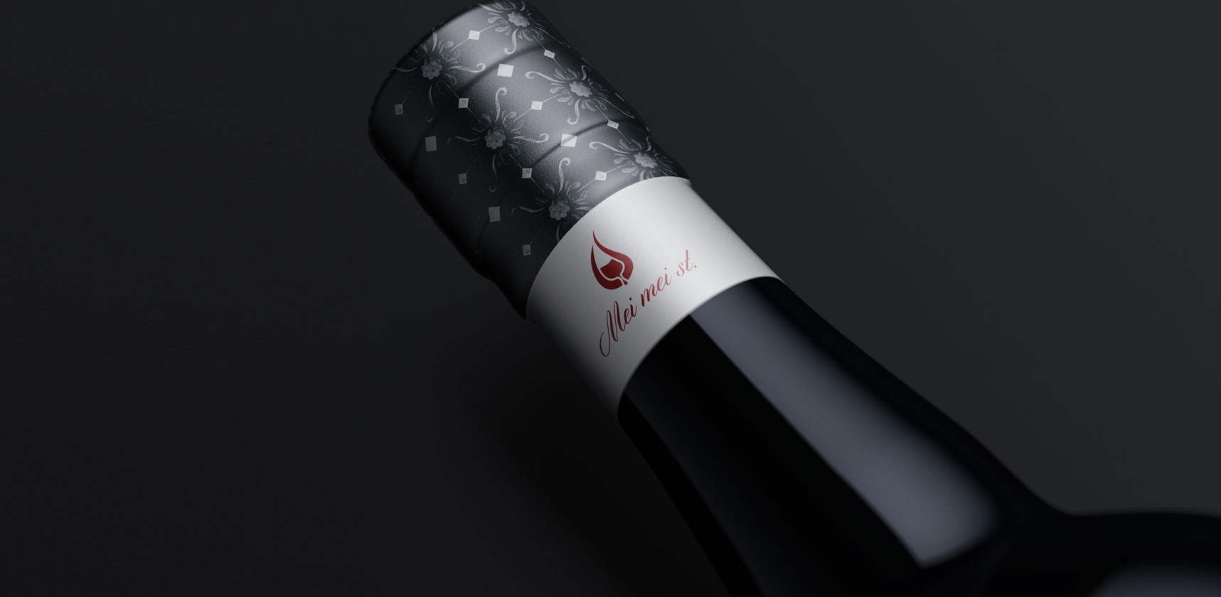 mei mei st.紅酒插畫設(shè)計3