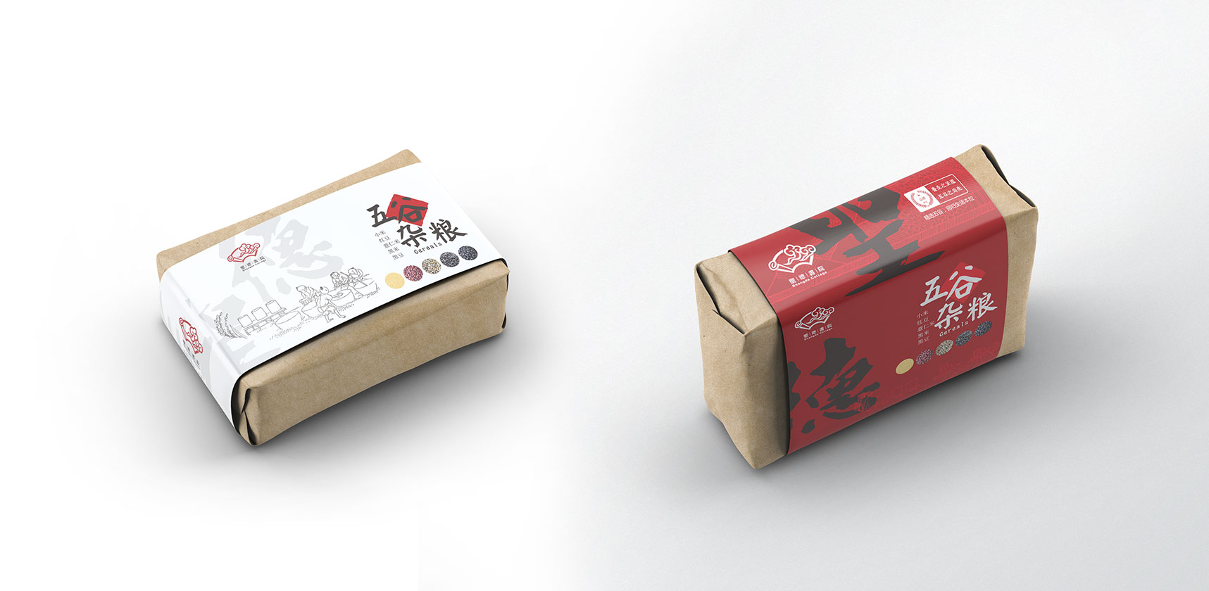 圣德書(shū)院五谷雜糧包裝袋設(shè)計(jì)2