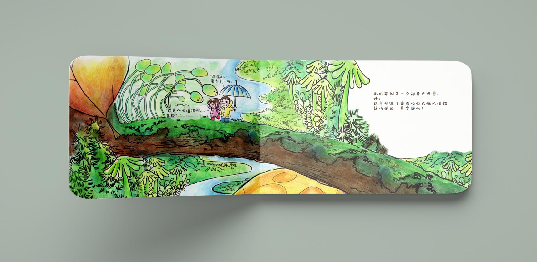 兒童繪本，插畫設(shè)計，畫冊設(shè)計