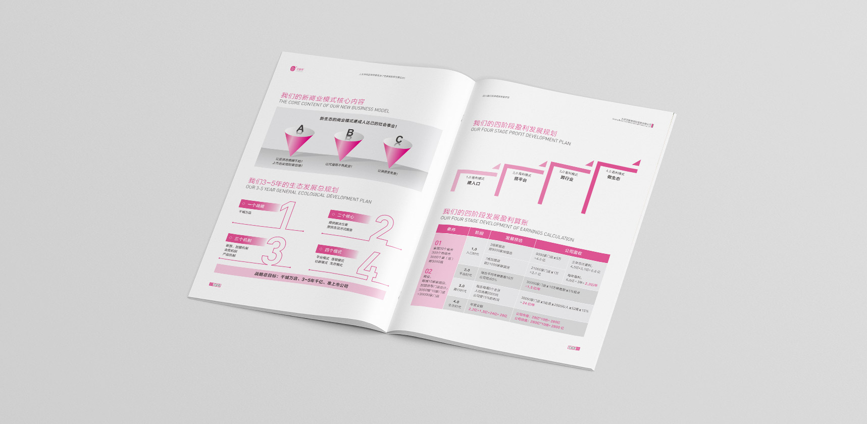 花鮮素招商手冊(cè)，登客品牌設(shè)計(jì)