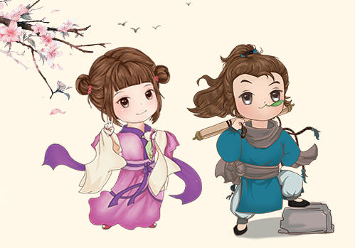 表情包設計 ，卡通形象設計，三視圖設計