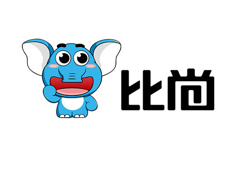 比尚品牌logo設(shè)計，產(chǎn)品名稱字體設(shè)計，公司吉祥物設(shè)計